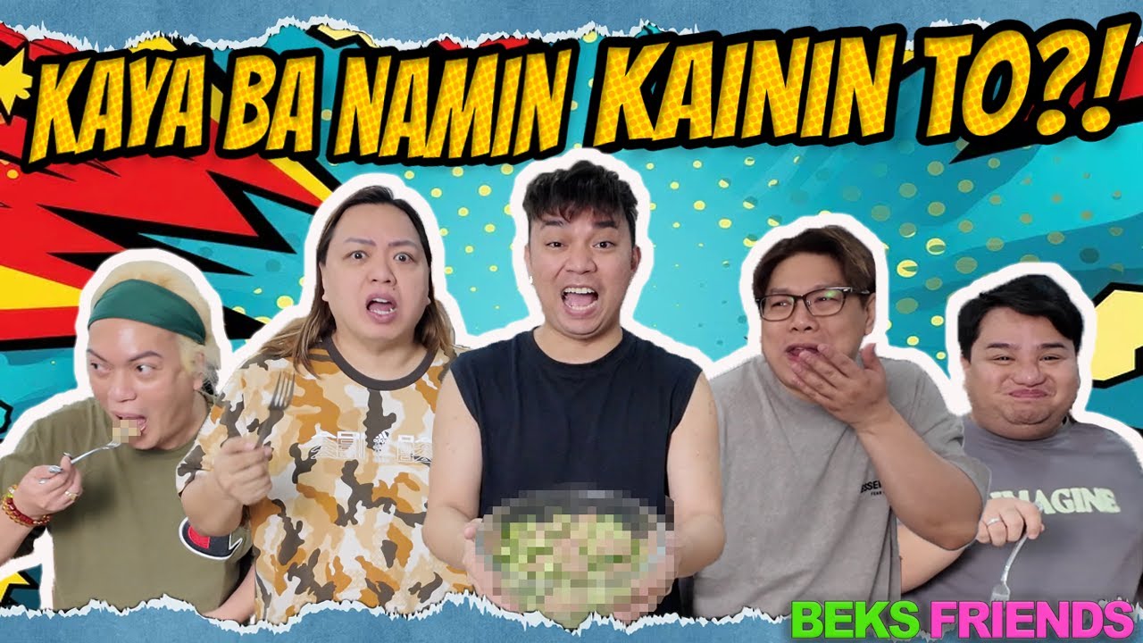 GOOD LUCK IF MAKAIN NATEN ANG SALAD NI CHAD KINIS | BEKS FRIENDS | CHAD KINIS | MC MUAH