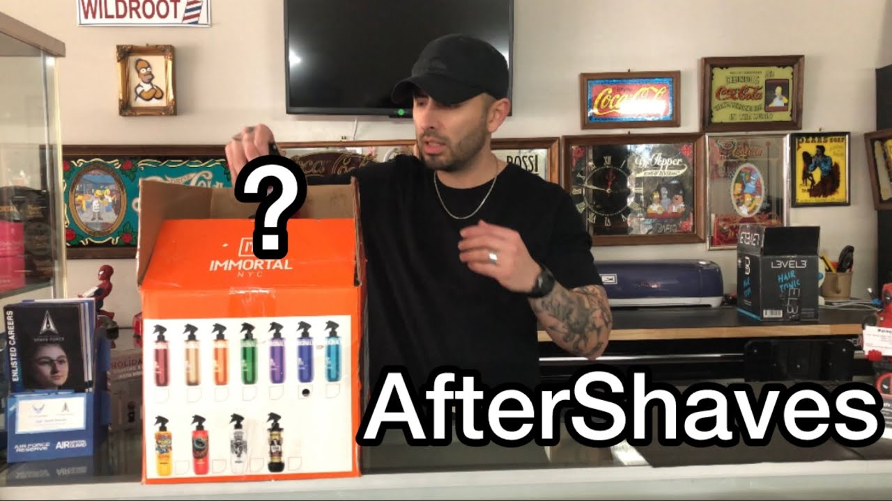 My Top Best Selling Aftershaves /Colognes( For Barbers ) #aftershave #barber@immortalprofessional