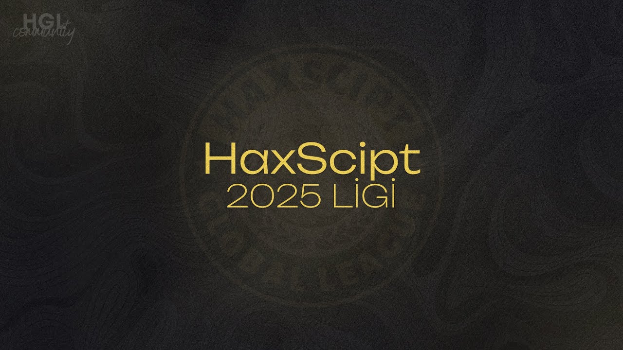 HaxScipt 2025 Ligi Play-Off Rövanş Maçları