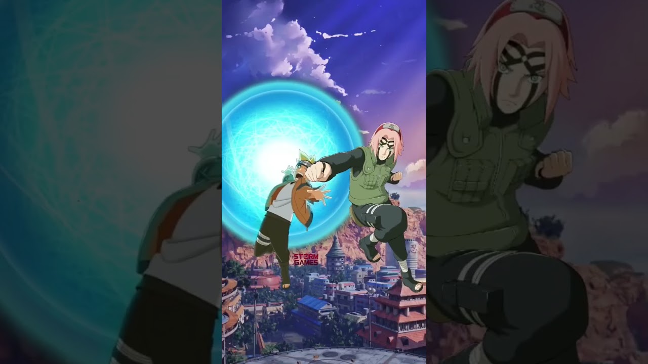 boruto vs Sakura #whoisstronger #naruto #boruto