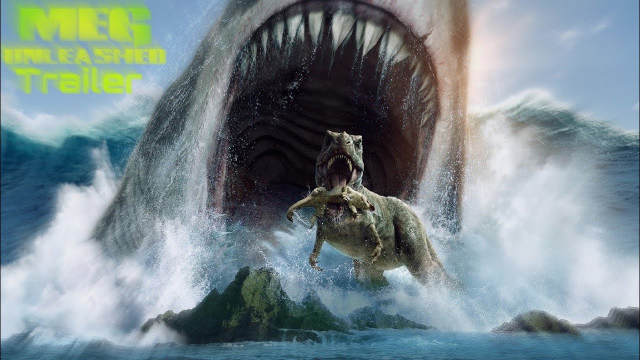 Jaws Unleashed trailer but it's Megalodon version