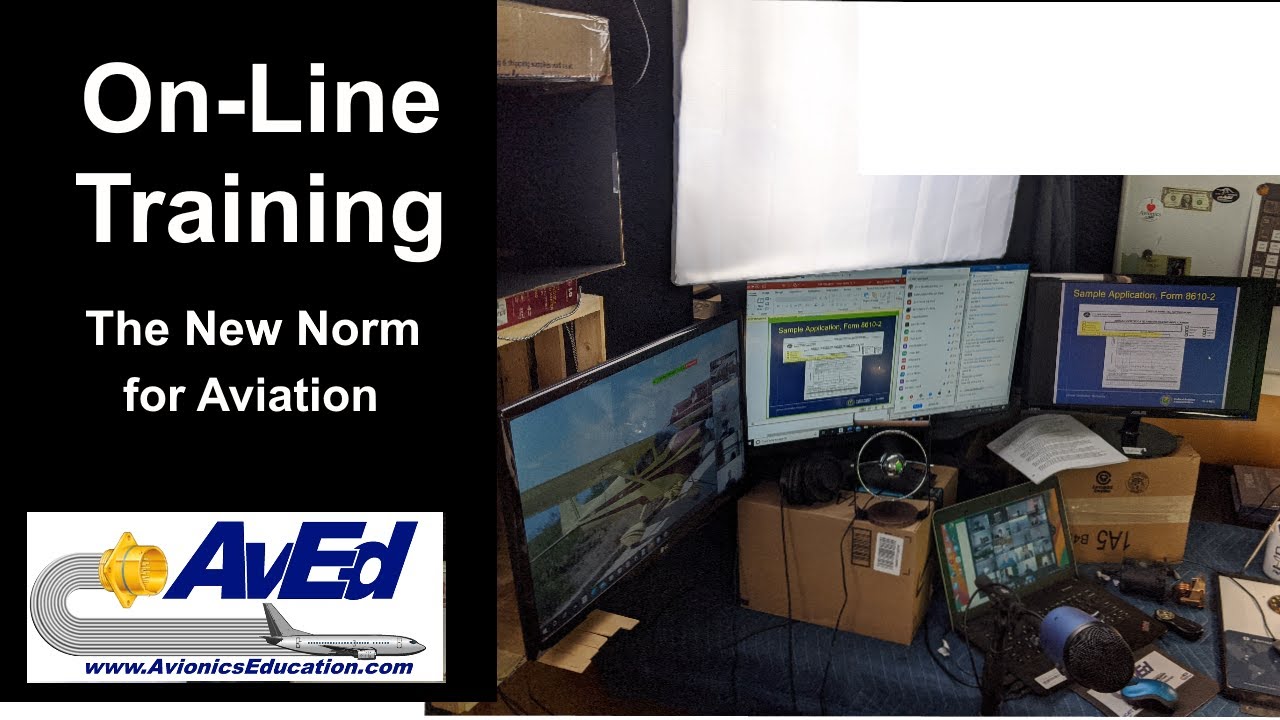 On Line Training the new norm for aviation
