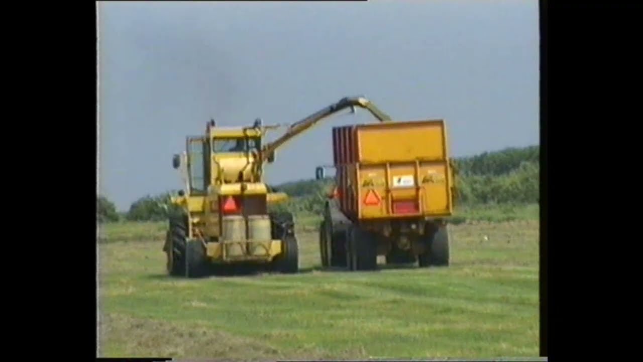 Graswerkzaamheden 1995 - Deutz-Fahr, John Deere, New Holland en Werklust