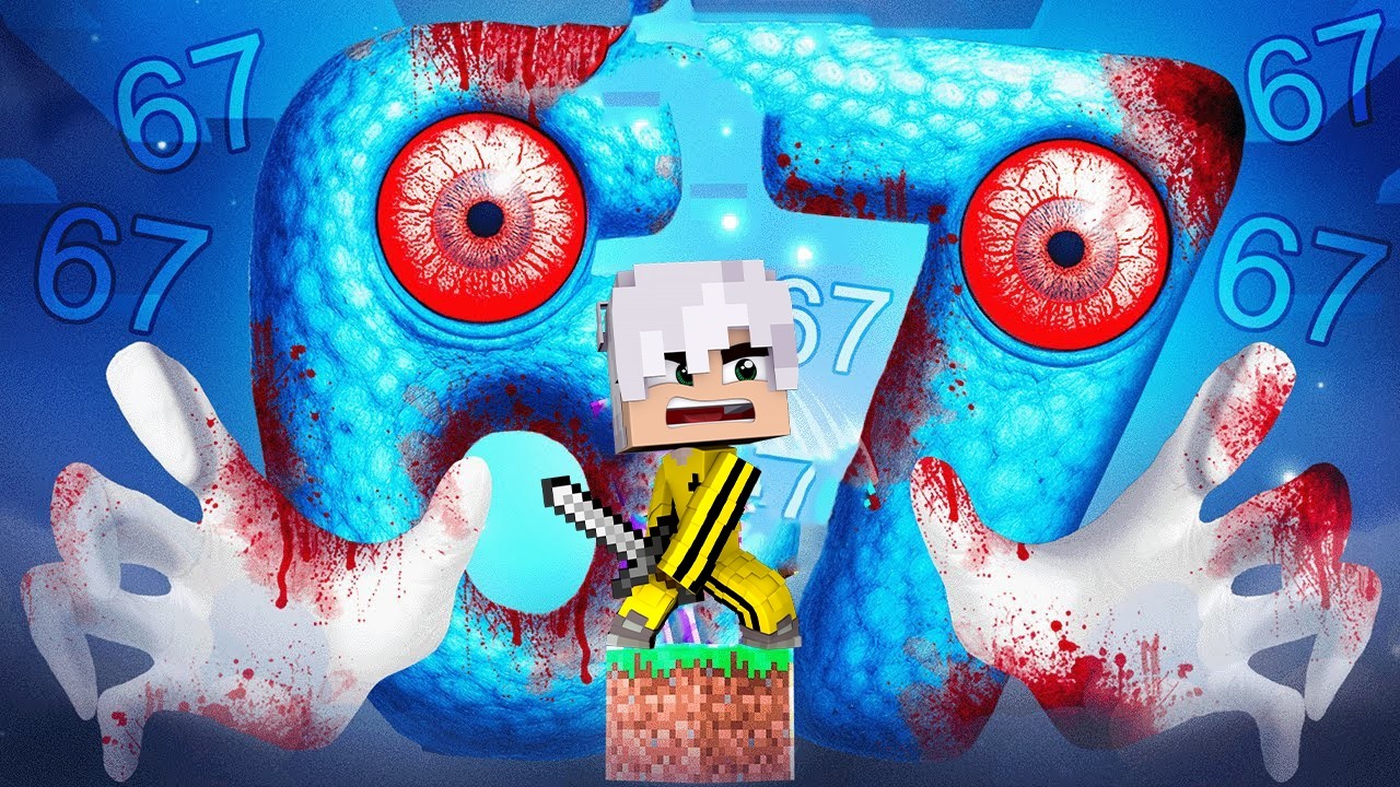 Minecraft მაგრამ 67 SKYBLOCK!