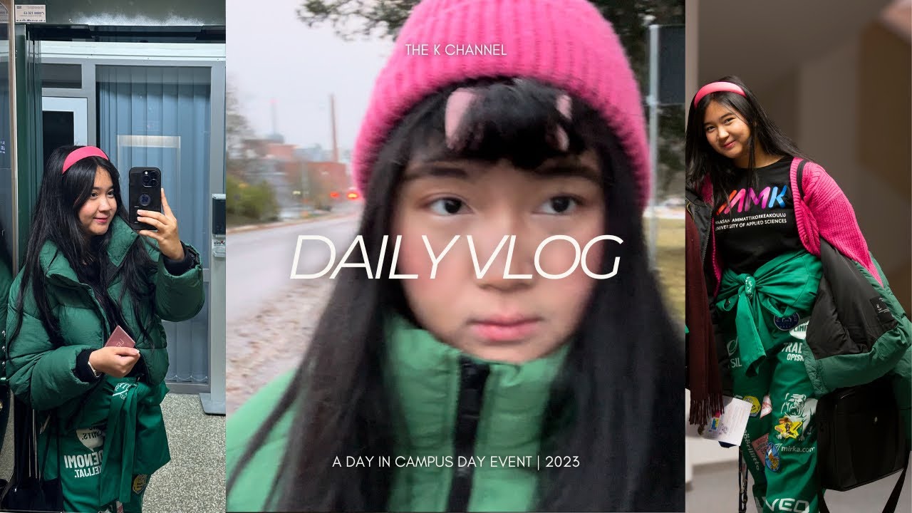 a day in my life vlog | Campus Day at Vaasa University of Applied Sciences | student life in Vaasa