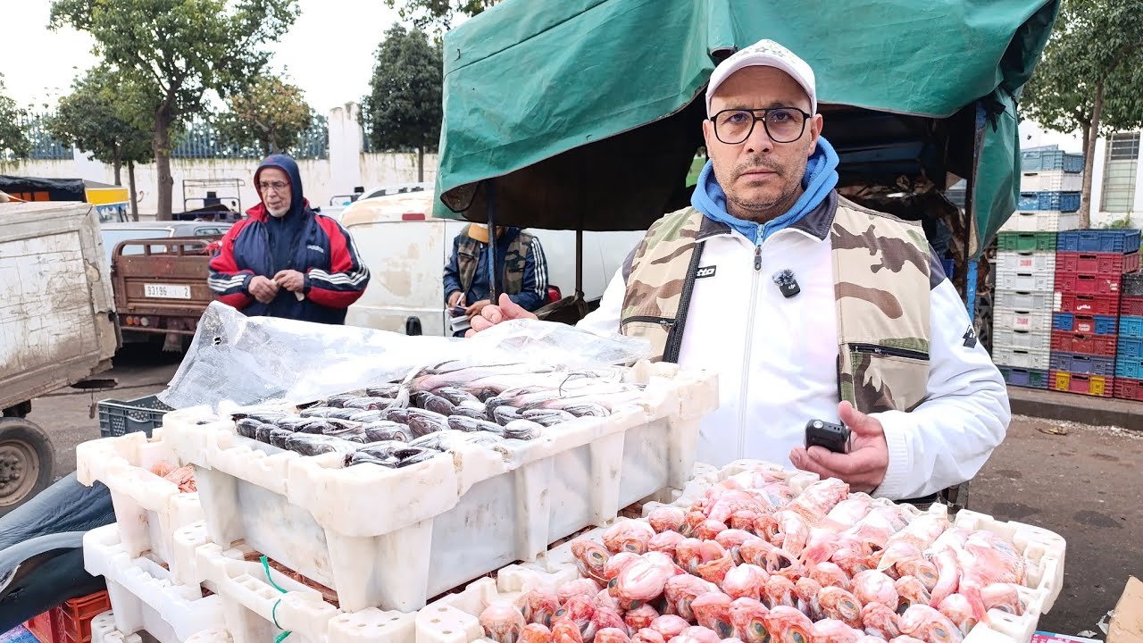 مرحبا بالجميع عند أسماك بوشعيب بتاريخ 15مارس2026 الله يسهل على الجميع الهاتف0661789382 