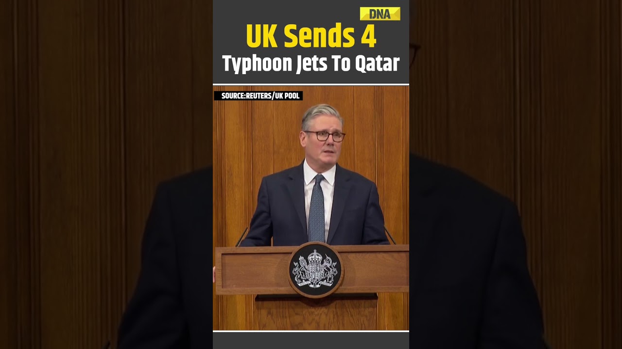 Iran Israel War: UK Deploys Typhoon Jets To Qatar Amid Rising Tensions | Israel Iran War | Iran News