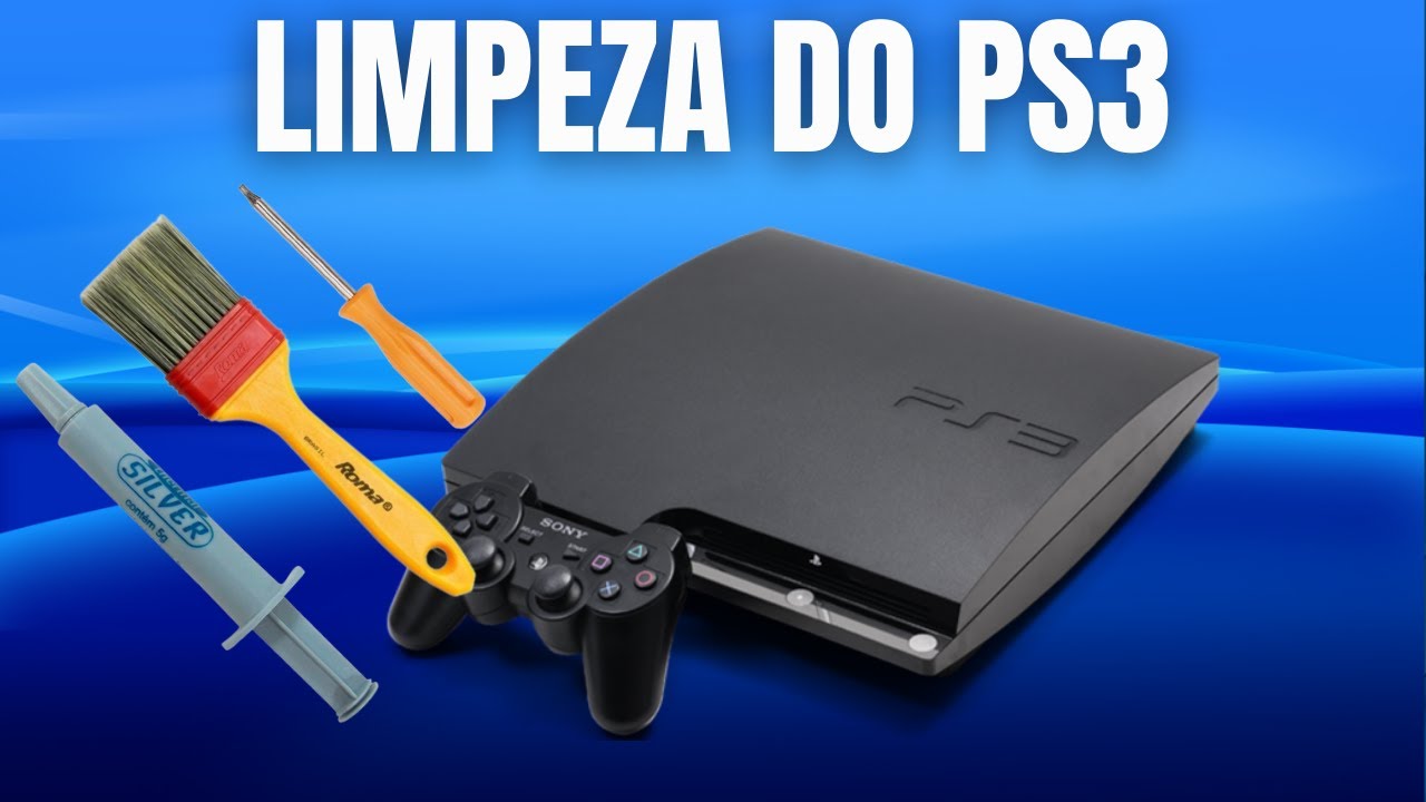 COMO TROCAR PASTA TÉRMICA do PS3 e MANUTENÇÃO PS3 SLIM