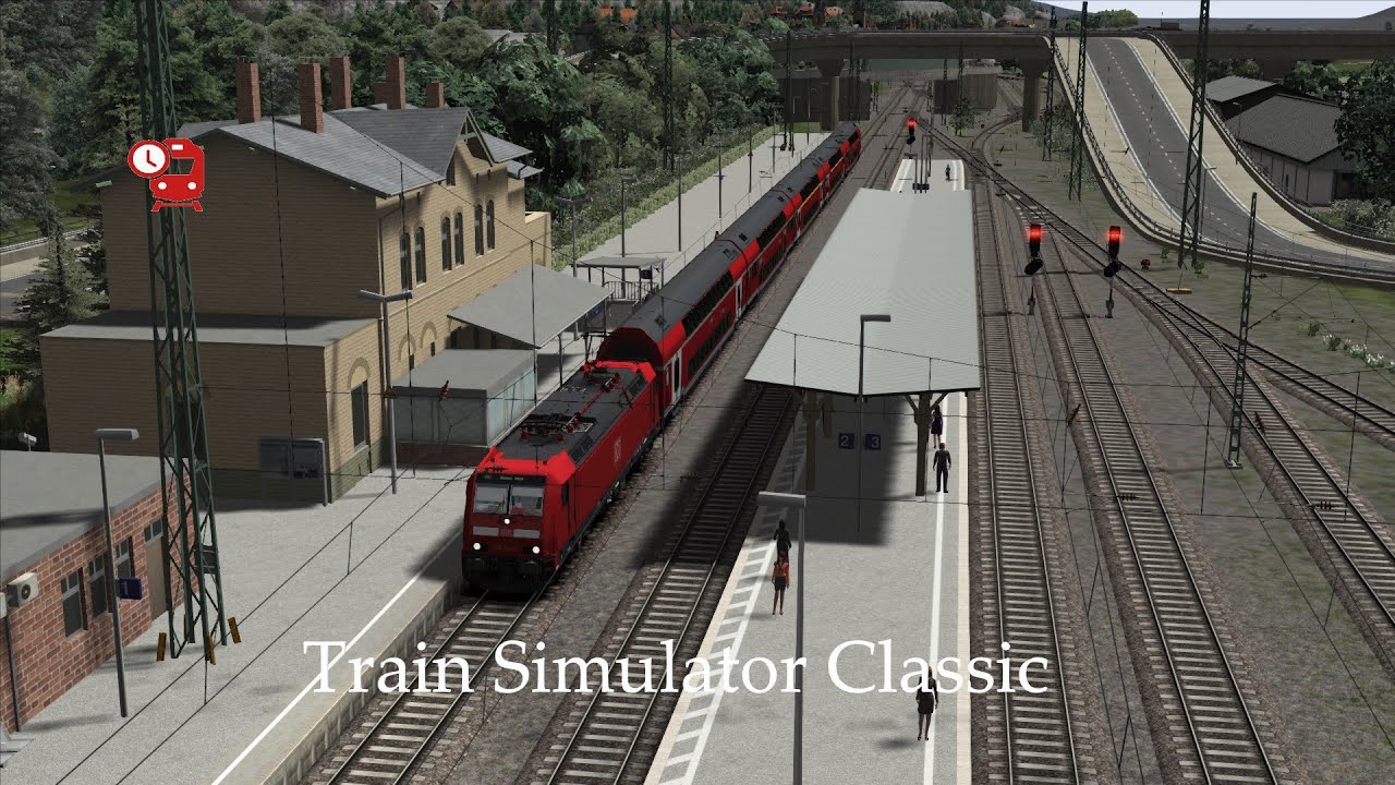 Пассажирский в Koblenz 💥Train Simulator Classic (BR 146)