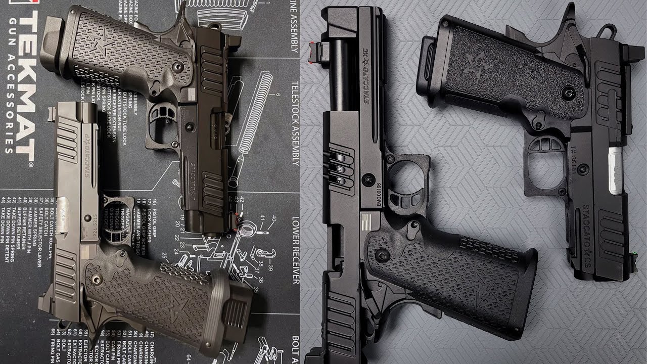 关于 EMG Staccato XC, ARMY R618和Staccato P到底开了几个P