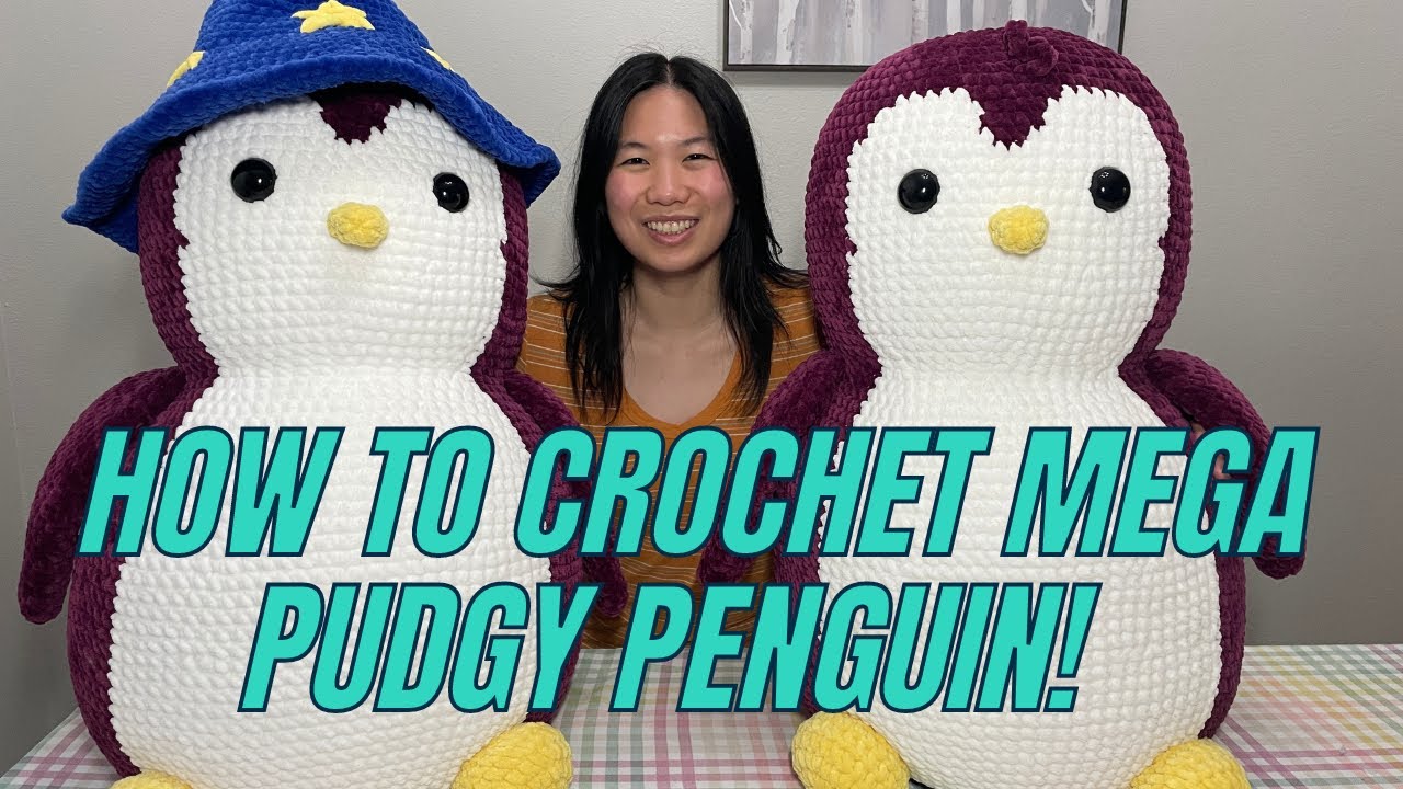 How to Crochet Mega-Pudgy Penguin! Crochet-Along Tutorial