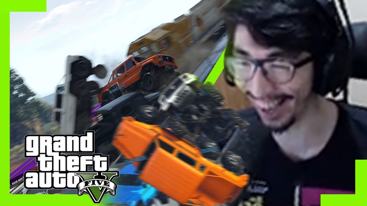PLAYLIST de QUALIDADE DUVIDOSA.. - GTA V Corridas Malucas #226