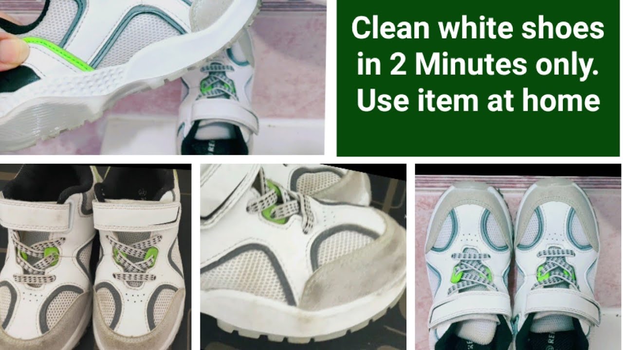 white shoe cleaning hacks | white shoe cleaner | cleaning white shoes