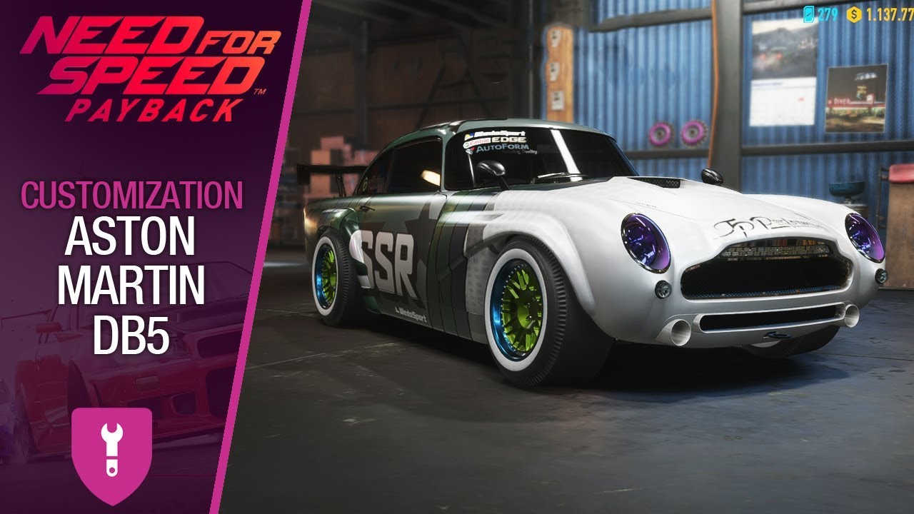 NFS Payback - Customization: Aston Martin DB5