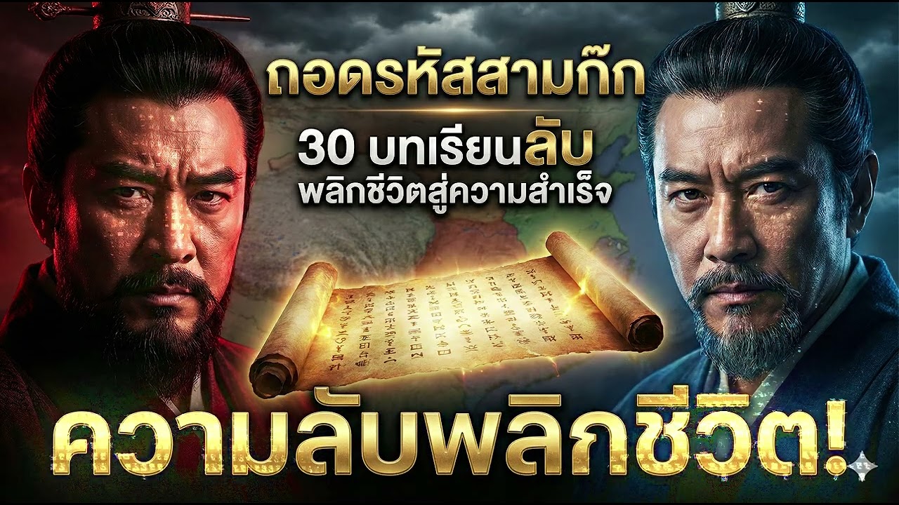 ถอดรหัสสามก๊ก 30 บทเรียนลับ พลิกชีวิตสู่ความสำเร็จ! (ฉบับเข้าใจง่าย)