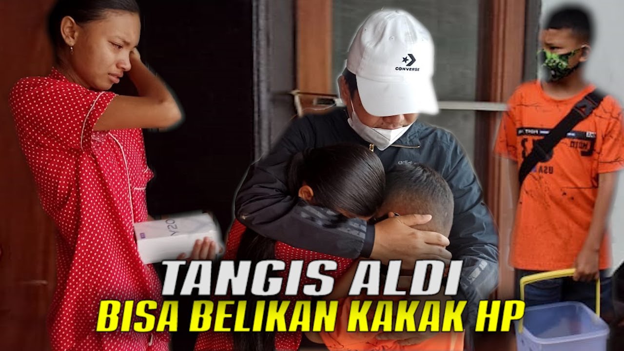 TANGIS SATU KELUARGA PECAH-SAAT ALDI PENJUAL CILOK SERAHKAN HP UNTUK KAKAKNYA