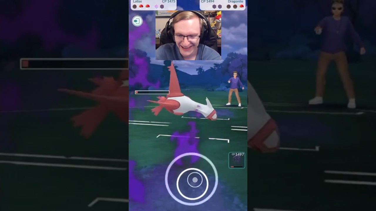 THEY DIDN'T KNOW WHAT SHADOW LATIAS COULD DO 🤣 #pokemongo #gobattleleague