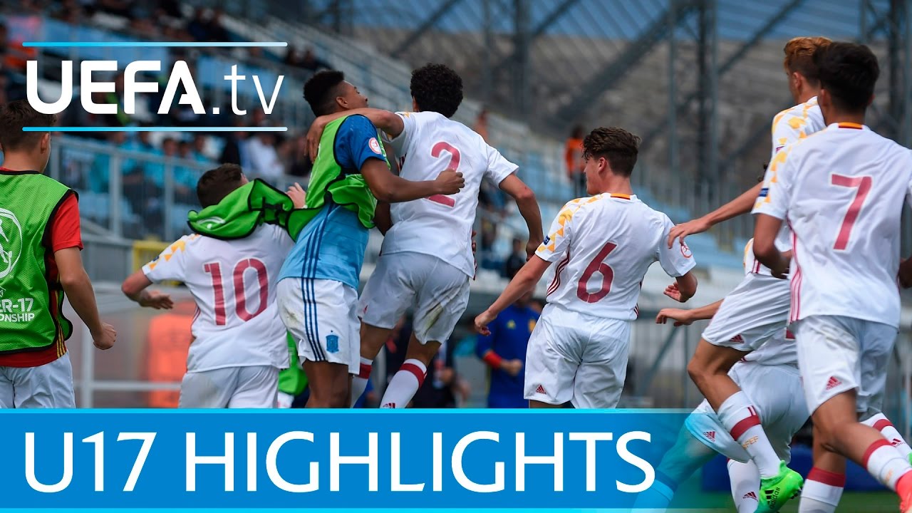 U17 Highlights: Turkey 2-3 Spain