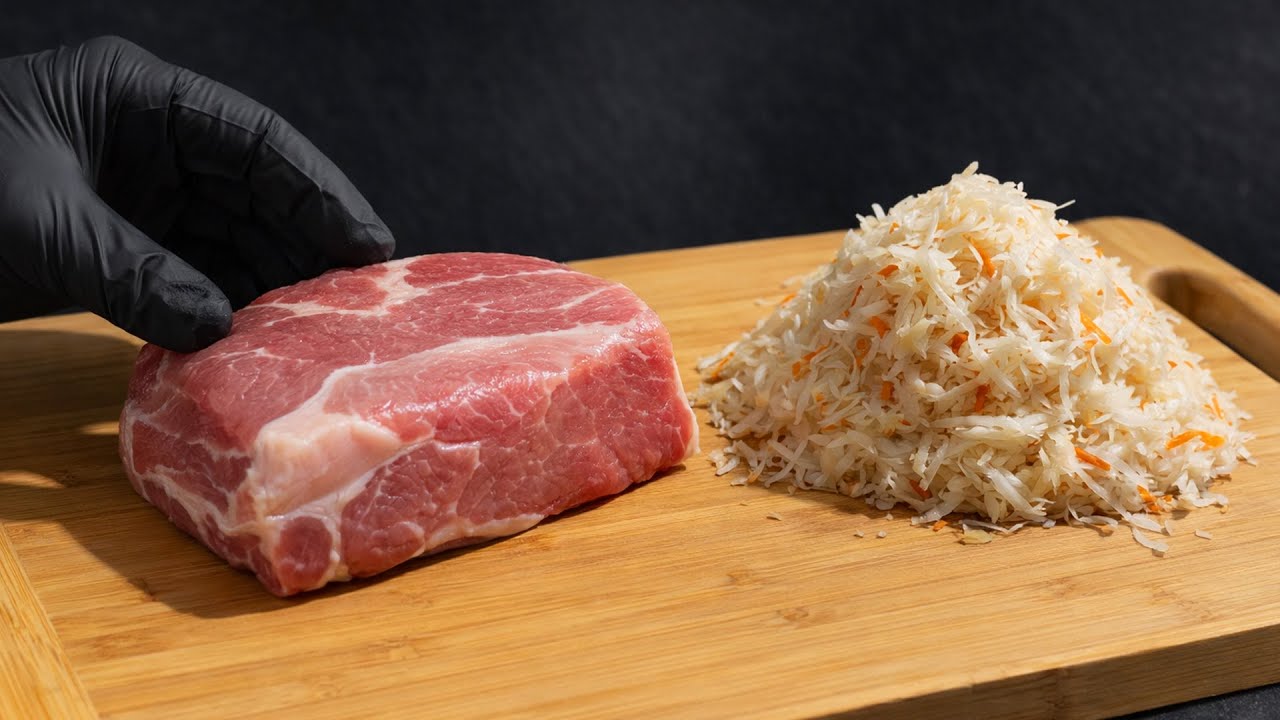 Беру квашеную капусту и мясо! Знаменитый Полтавский капустняк по бабушкиному рецепту -  наваристый