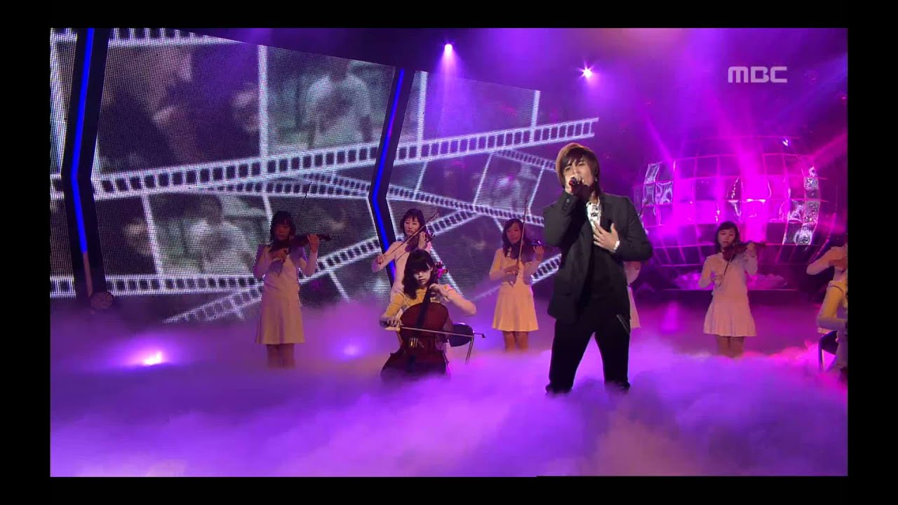 음악중심 - Sung Yu-bin - Though close my eyes, 성유빈 - 눈을 감아도, Music Core 20080105