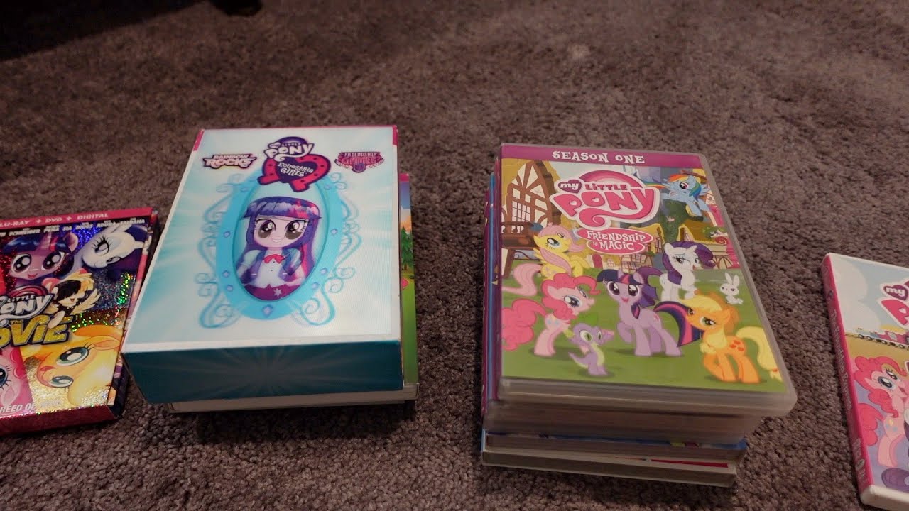 My Little Pony DVD collection