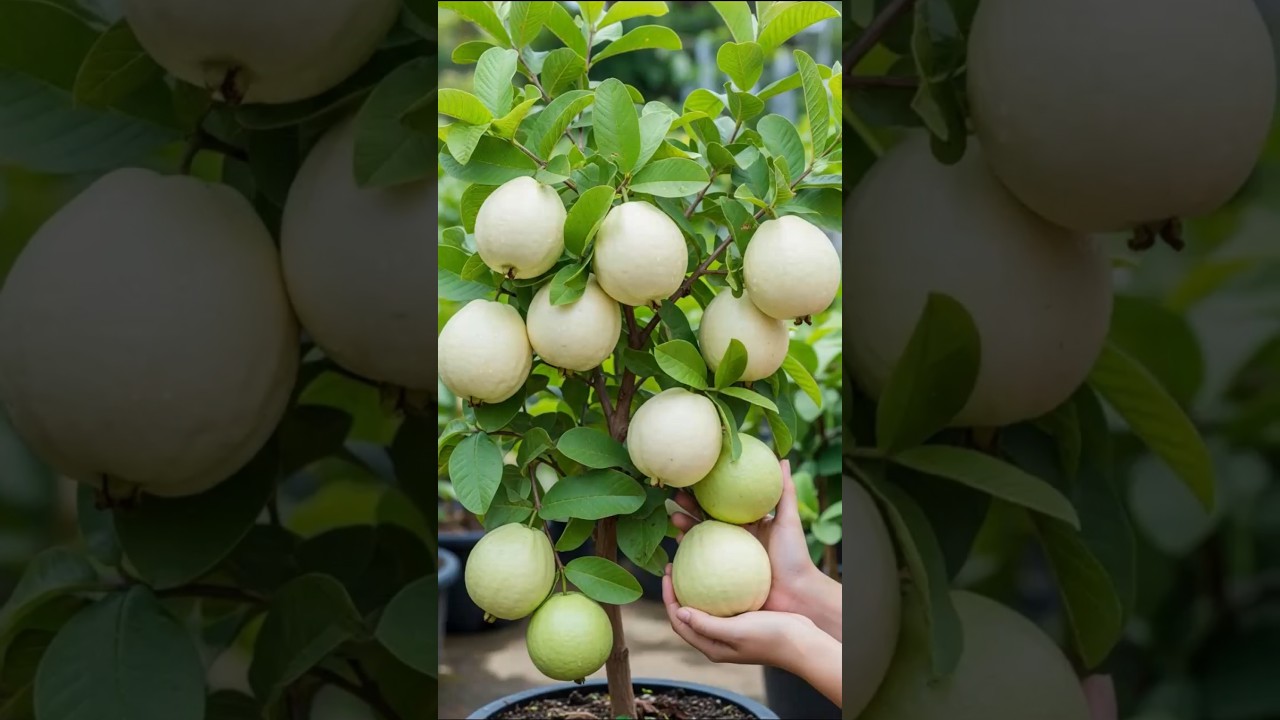 🌿Grow Guava Tree FAST with These Pro Tips #guava #fruittree #gardening