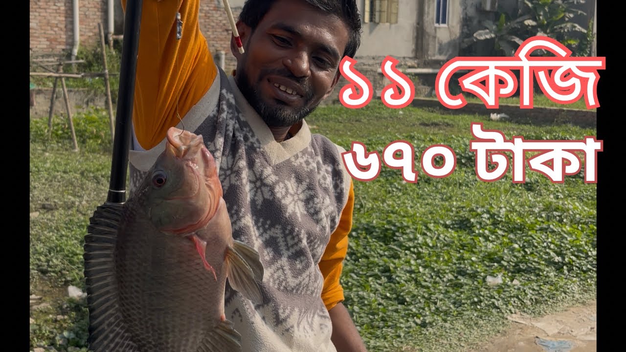 আলহামদুলিল্লাহ ♥ | ১১ কেজি মাছ পেলাম ৬৭০ টাকা টিকেটে | 11KG Mach 670 Taka | #fishing #fishingbd 