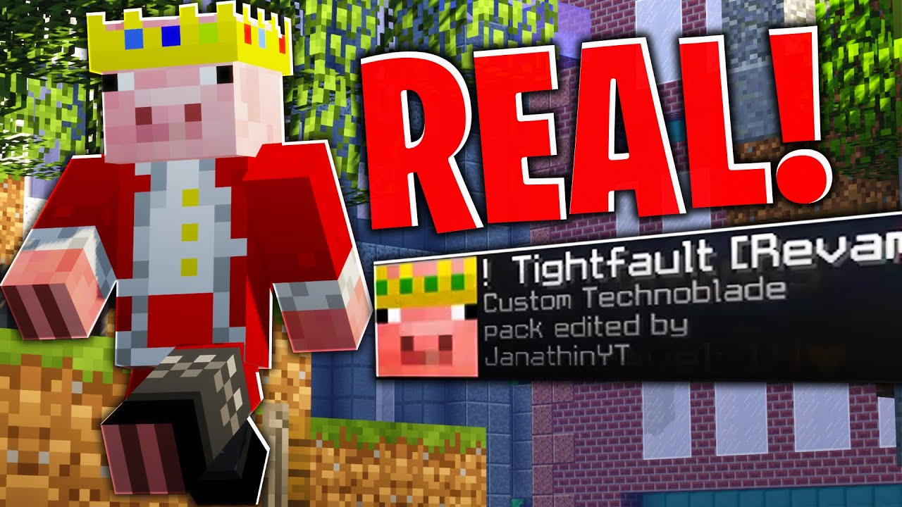 The REAL Technoblade Texture Pack...