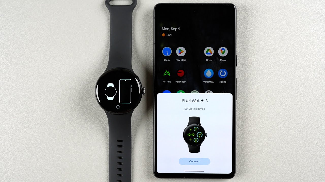 Как настроить Google Pixel Watch 3 (подключить к телефону Android)