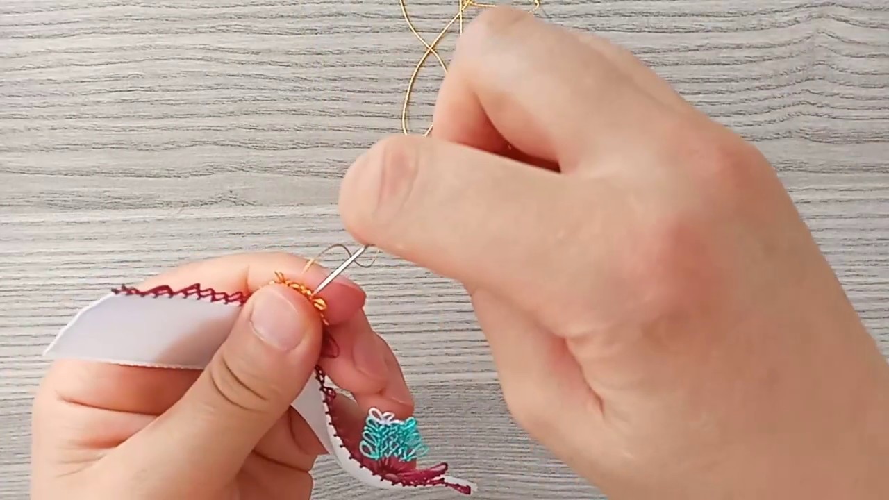 Yepyeni Çok Güzel İğne Oyası Modeli