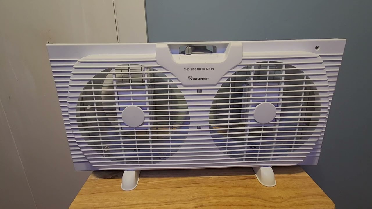 Reviewing this vision air window fan