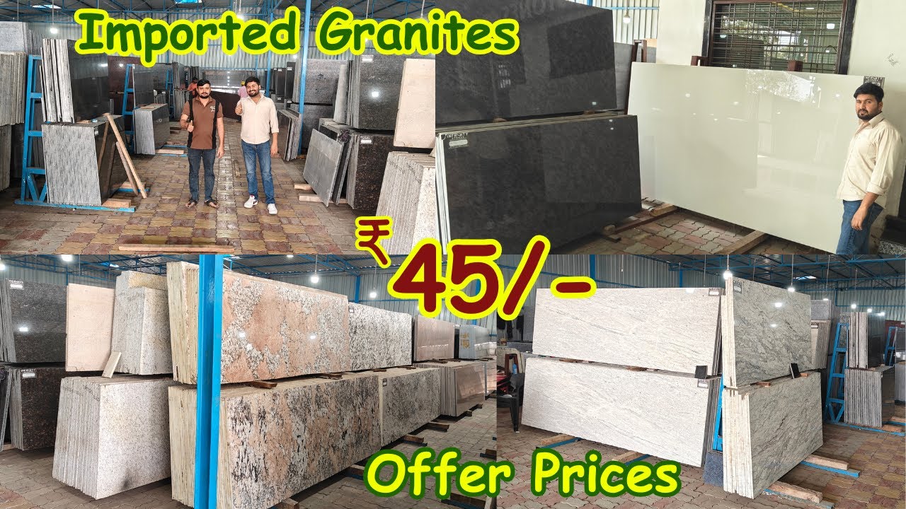 Granite Flooring Designs PRICE List & Colours ₹ 45 Hyderabad Granite Direct Factory Imported Marbles