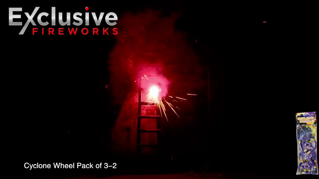 CYCLONE WHEEL (3 PIECES) | Exclusive Fireworks