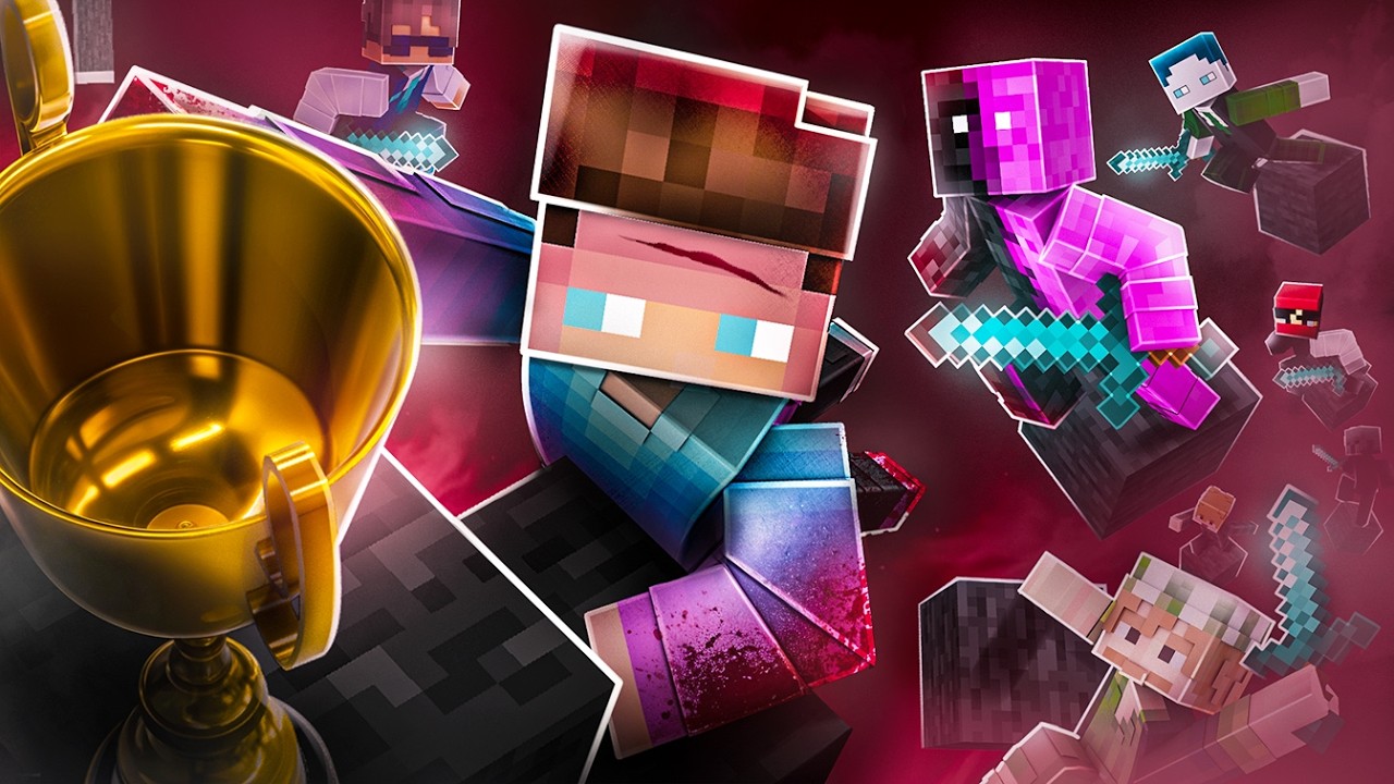 Ich nehme an der MINECRAFT WELTMEISTERSCHAFT teil...