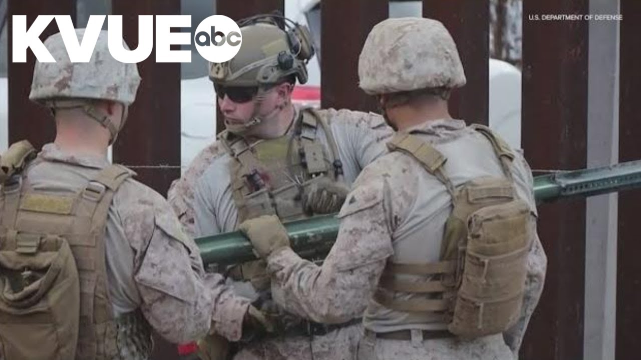 Military zones added at Texas border
