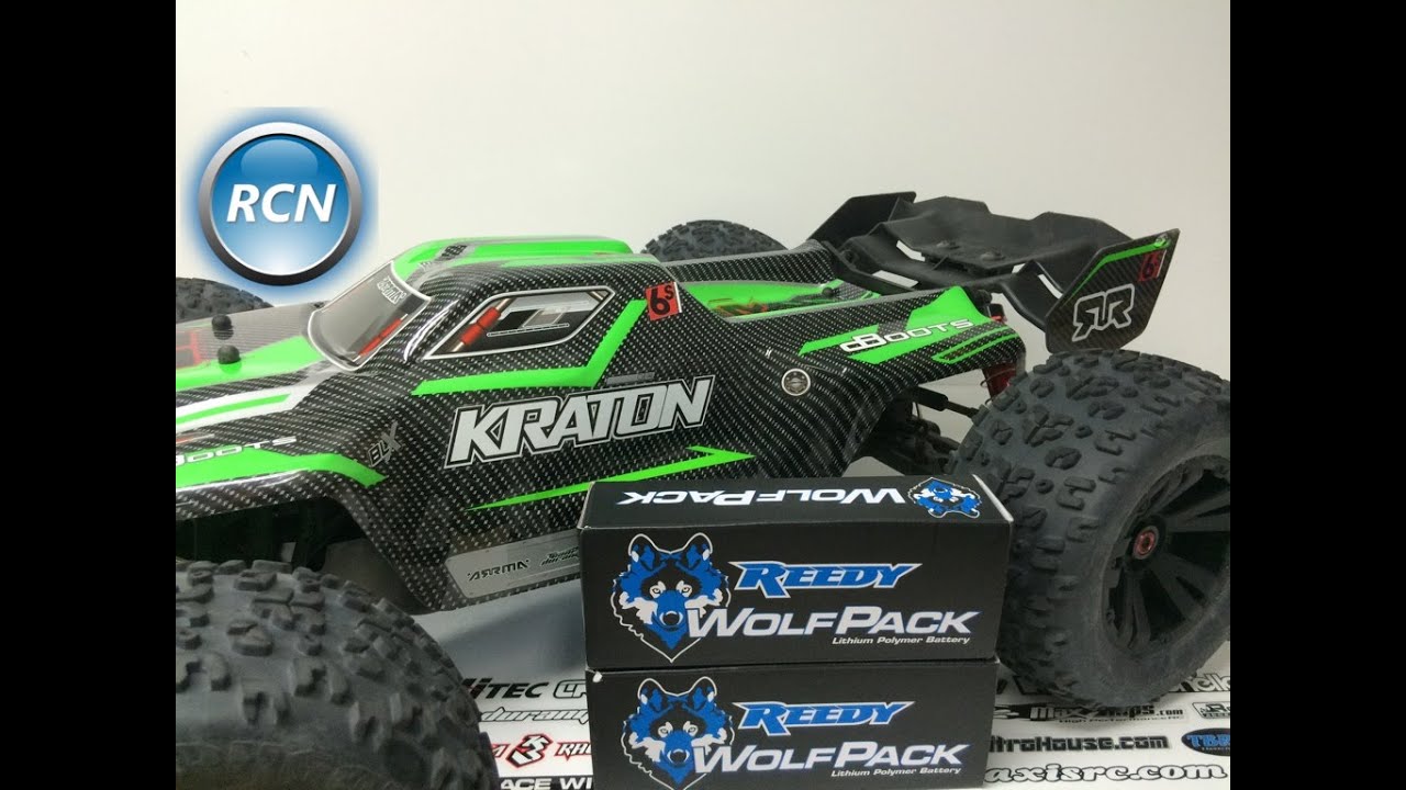 Arrma Kraton 6S BLX - Battery Fitment
