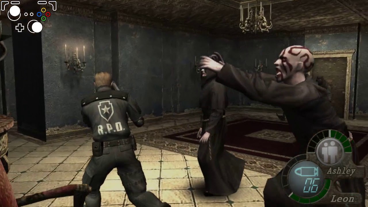 RE4 - No Merchant Pro 1st Phase Water Hall w/ Incendiary Grenade - Resident Evil 4