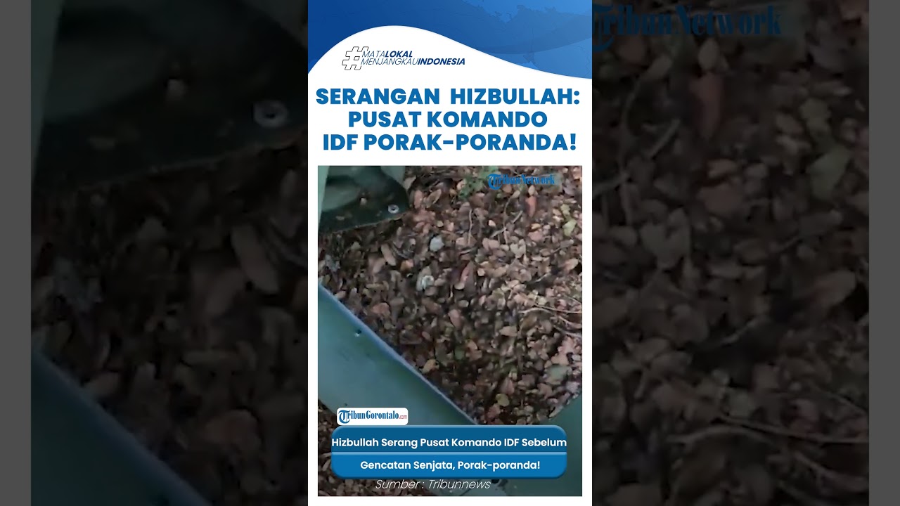 Hizbullah Luncurkan Serangan Kejutan, Pusat Komando IDF di Metula Porak-poranda Gencatan Senjata