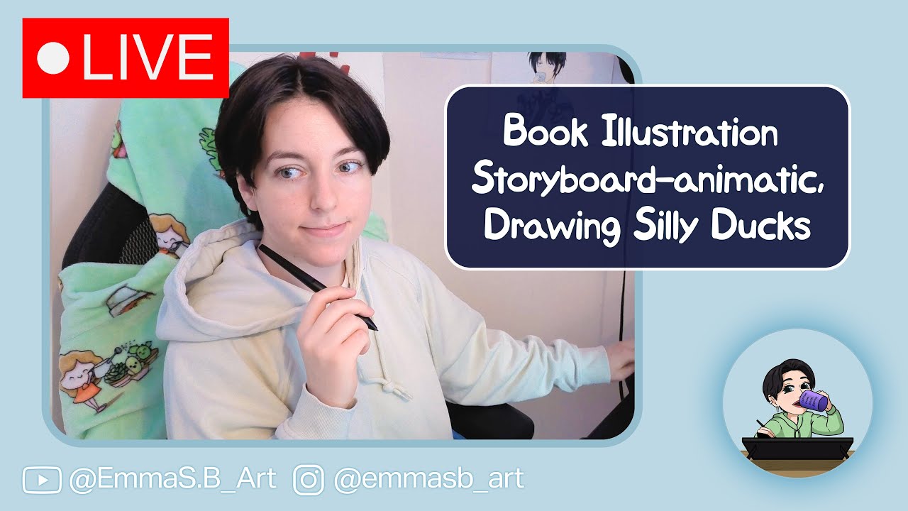 Warm up sketches, Book illustrating, storyboarding & Drawing Silly Ducks
