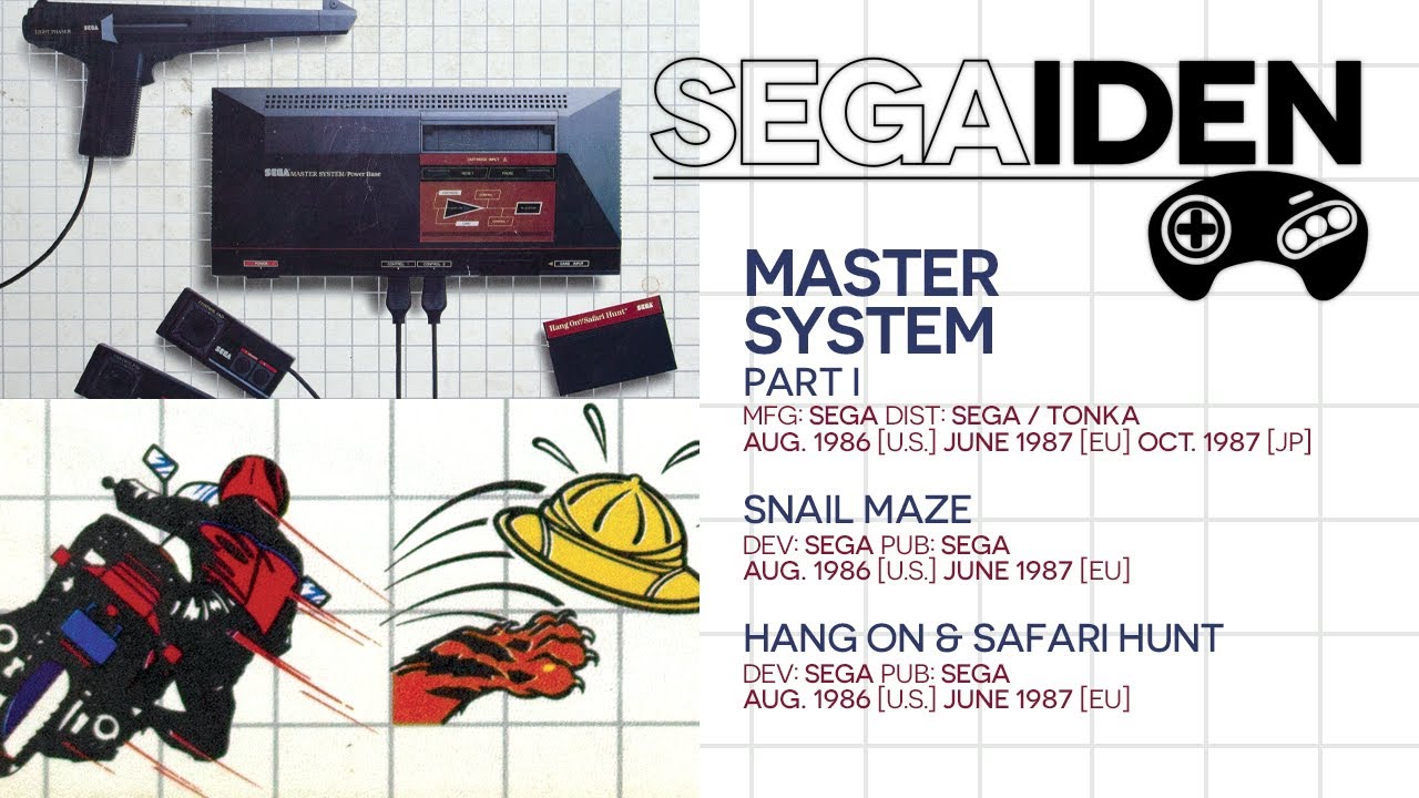 Sega's American adolescence: Master System / Snail Maze / Hang On & Safari Hunt | Segaiden #030