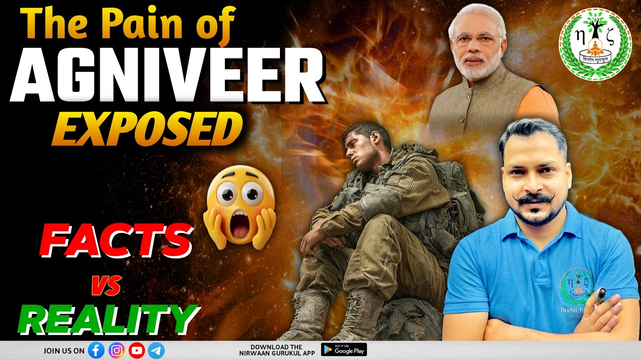 Reality -The Pain of the Agniveer🥲Agniveer Yojana खत्म करो 25%Permanent 75% बाहर | Ankit Nirwaan Sir