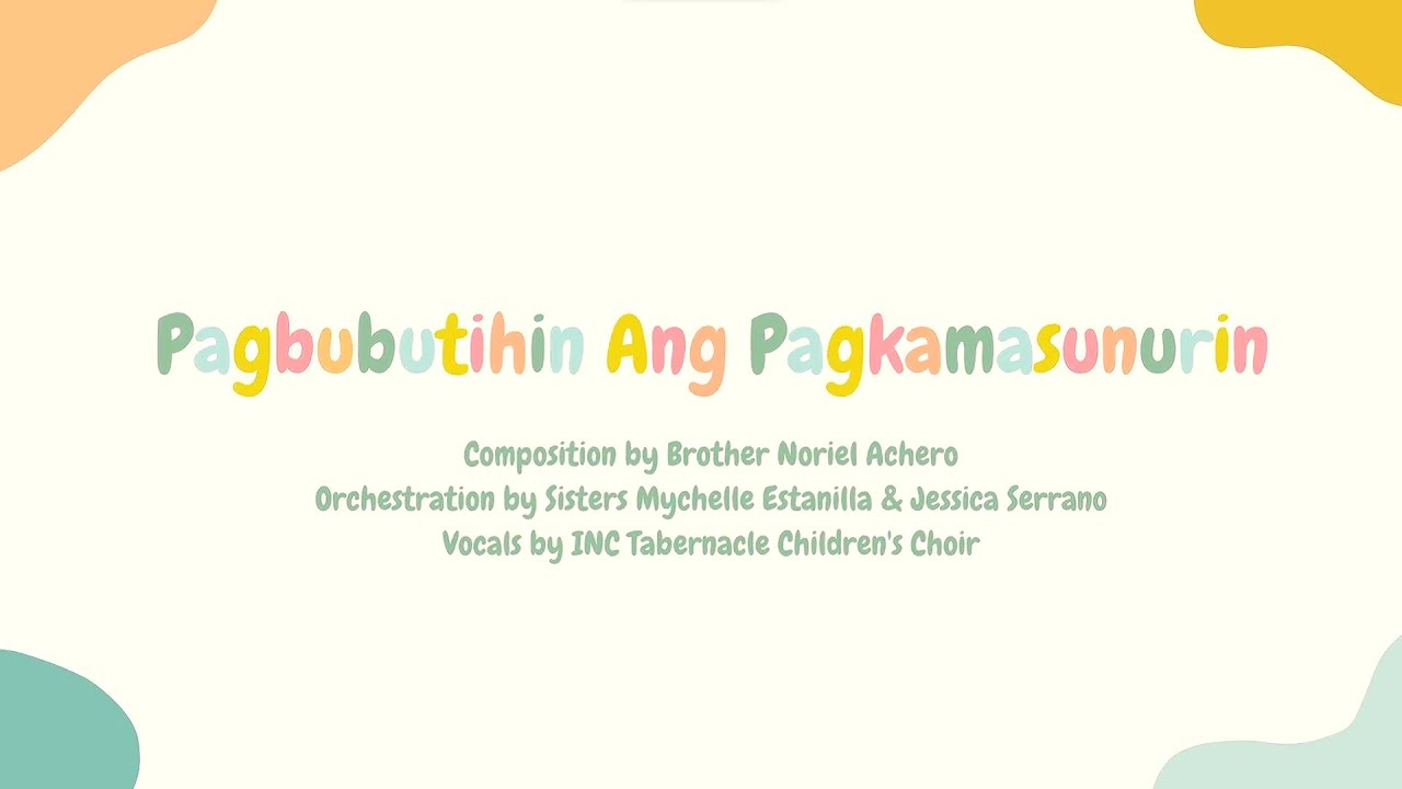 Pagbubutin Ang Pagkamasunurin