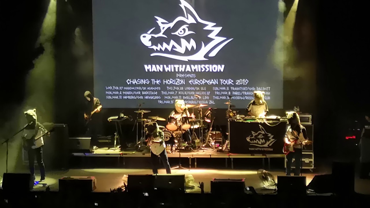 Man With A Mission - Winding Road | Moscow 14.03.2019