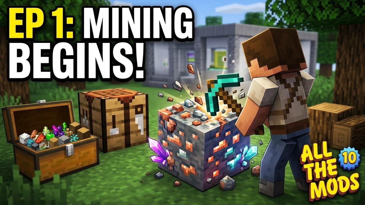 Все моды. 10 модифицированных версий Minecraft. EP1. Новая серия начинается прямо сейчас!