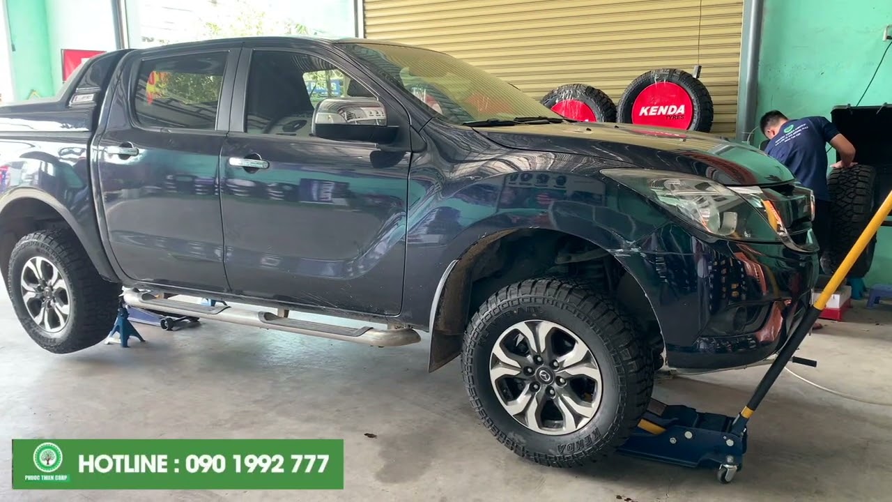 Mazda BT50 thay lốp offroad 265/65R17 Kenda KR628 | H&agrave;ng xuất Mỹ