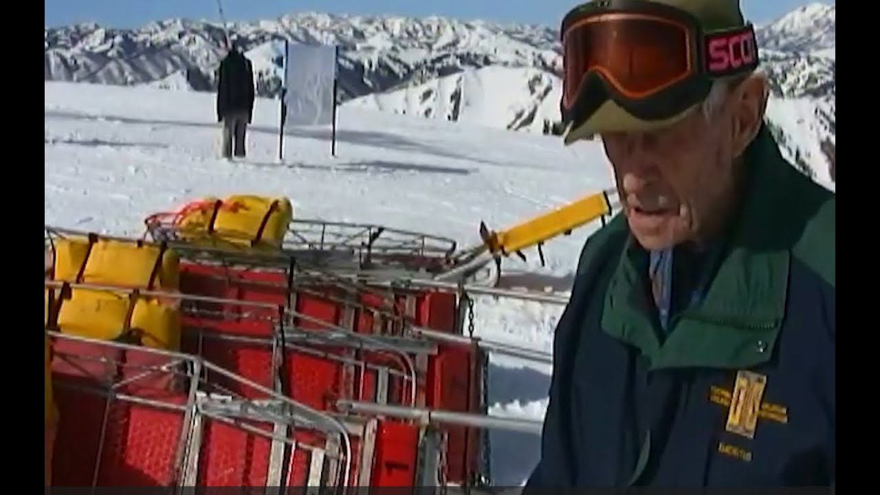 SKI PATROL TOBOGGAN INVENTOR