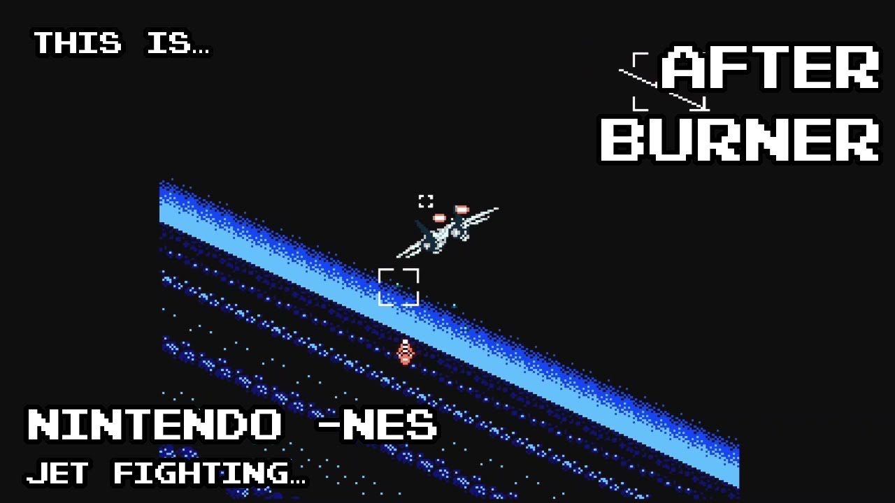 This is Afterburner for the NES