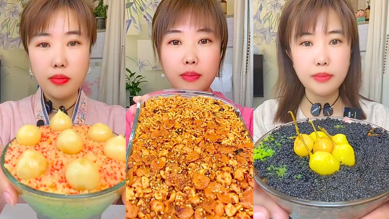 Traditional Chinese Snacks Mukbang | Sesame Balls, Sauces & Local Treats ASMR #436