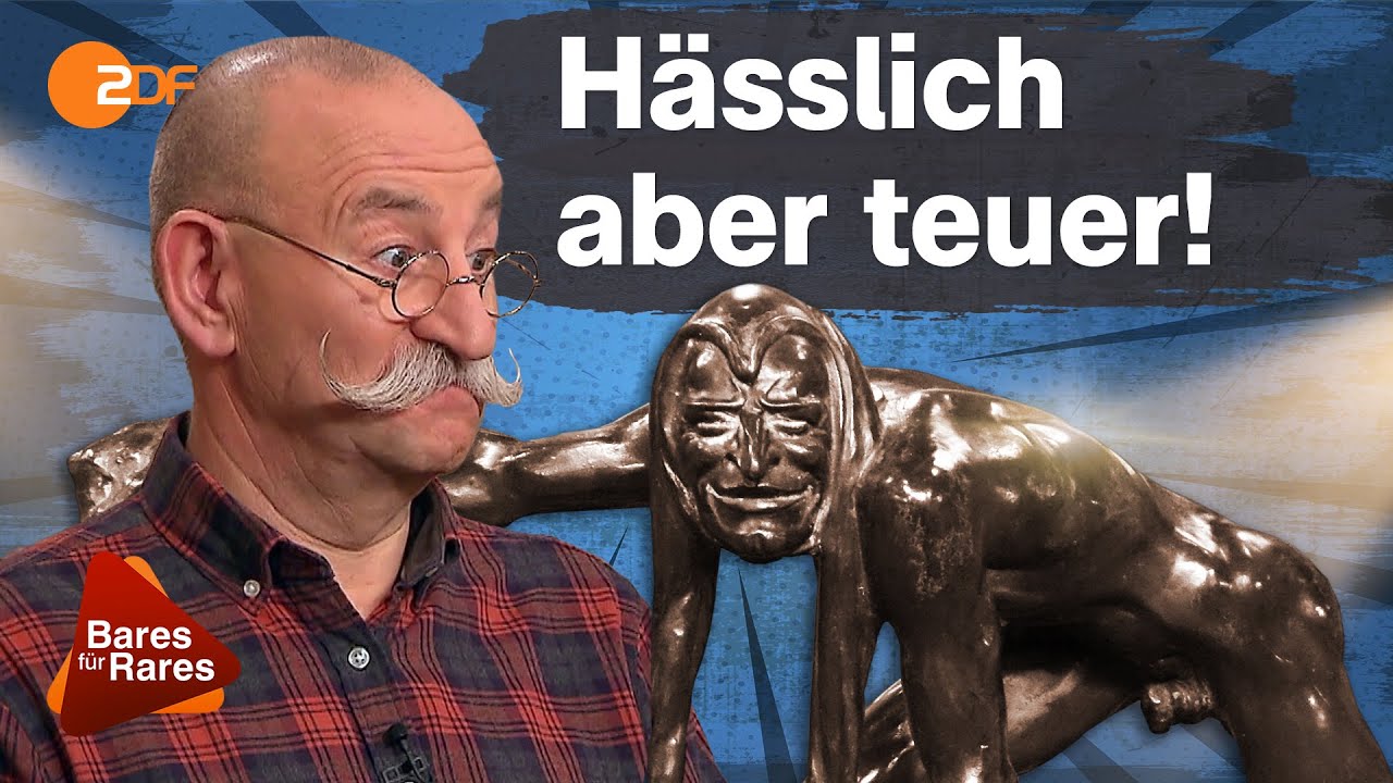 Nackter Narr: Skurrile Bronzefigur soll endlich ein neues Zuhause finden | Bares für Rares