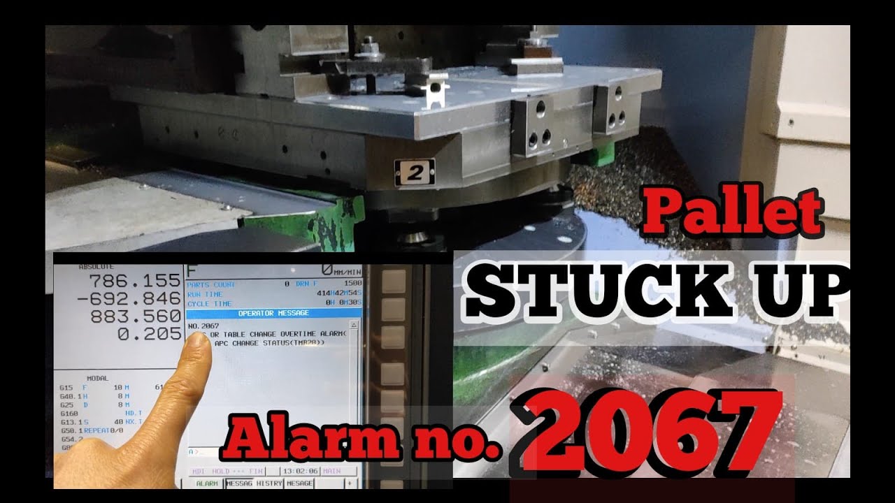HOW TO FIX IF PALLET STOP WHILE DOING PALLET CHANGE( nhp8000 doorman fauna)